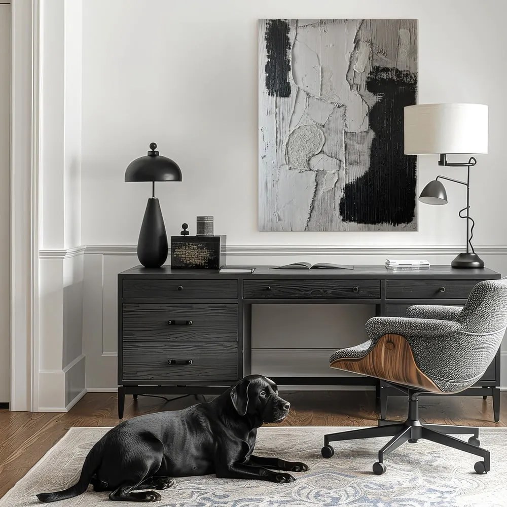 Картина с ръчно изрисувани елементи 70x100 cm Touch – Styler