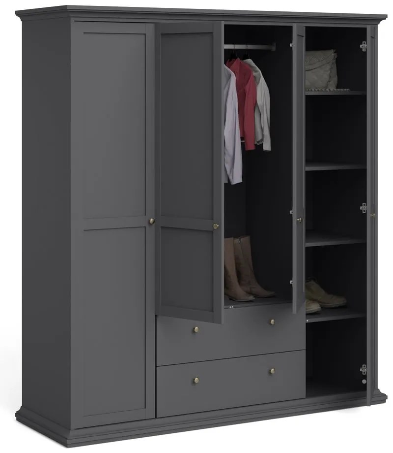 Сив гардероб 181x201 cm Paris – Tvilum