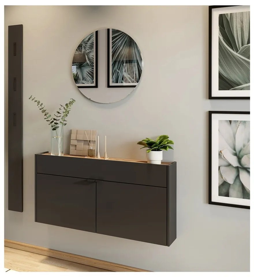 Комплект антрацит/натурален коридор Ameca - Germania