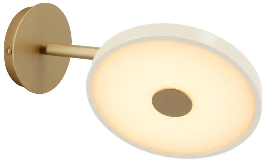 Кремава LED затъмняваща се стенна лампа ø 15 cm Asteria Wall Short – UMAGE