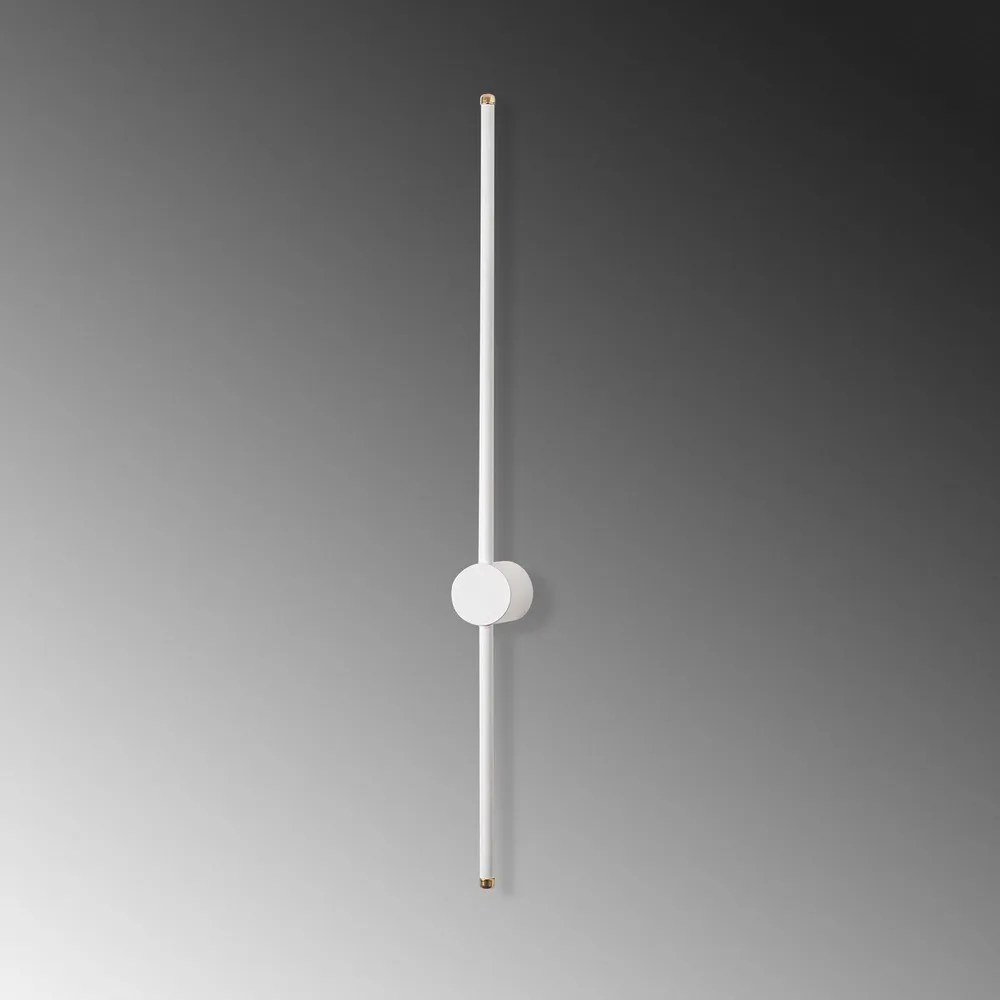 Бяла LED стенна лампа ø 7 cm Sword – Opviq lights