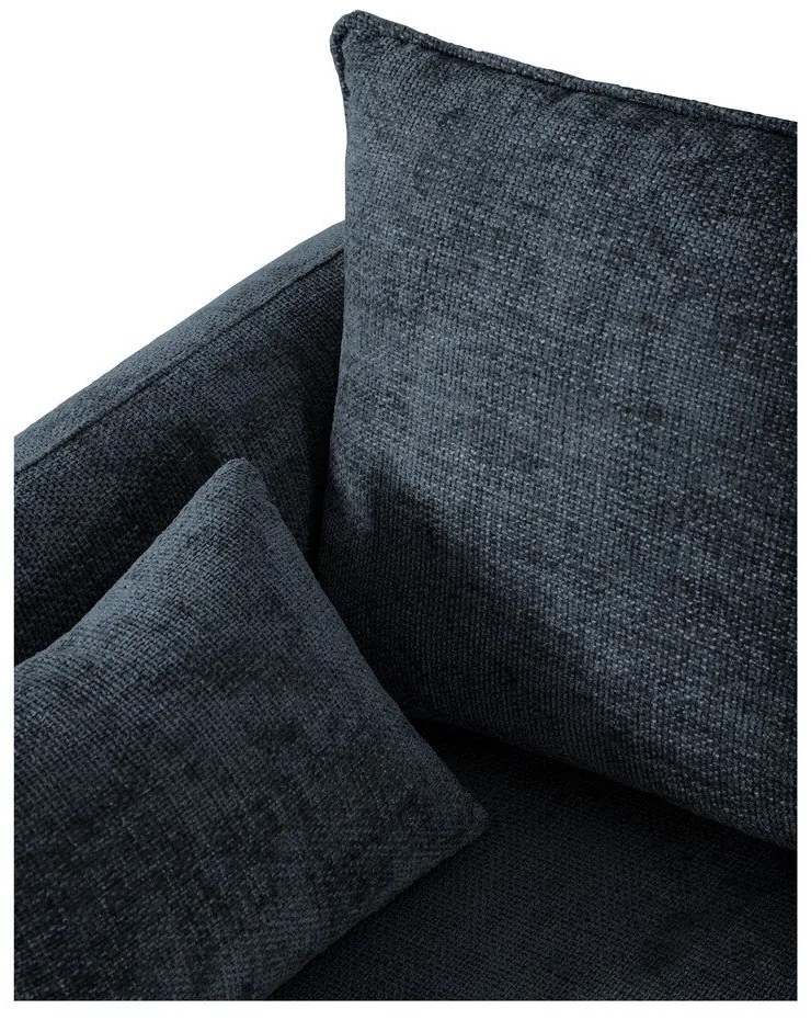 Тъмносин ъглов диван (ляв ъгъл) Matera - Cosmopolitan Design