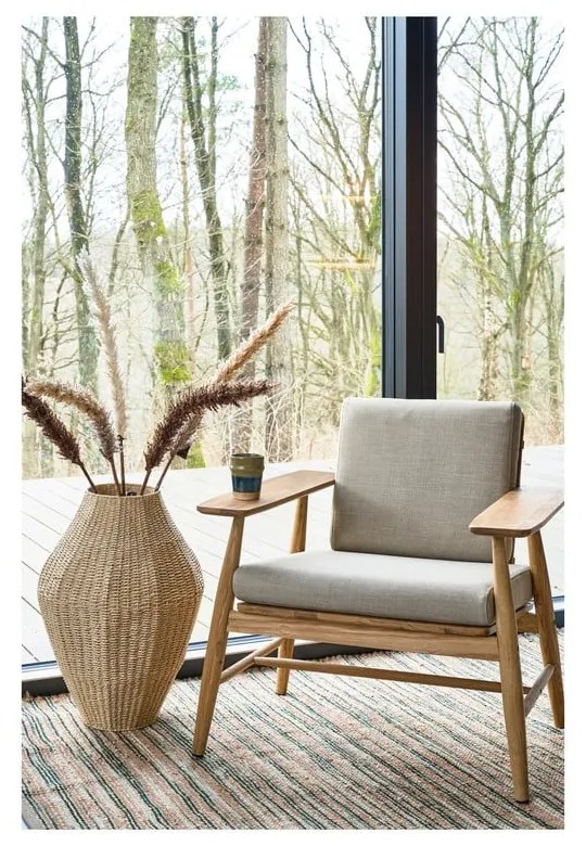 Висока ваза в естествен цвят Varel - Villa Collection