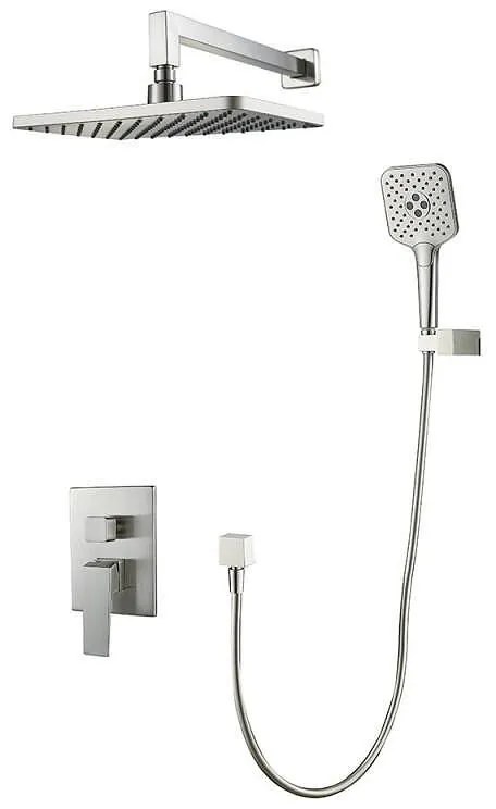 Месингов смесител за вграждане 8123191BRUSH NICKEL