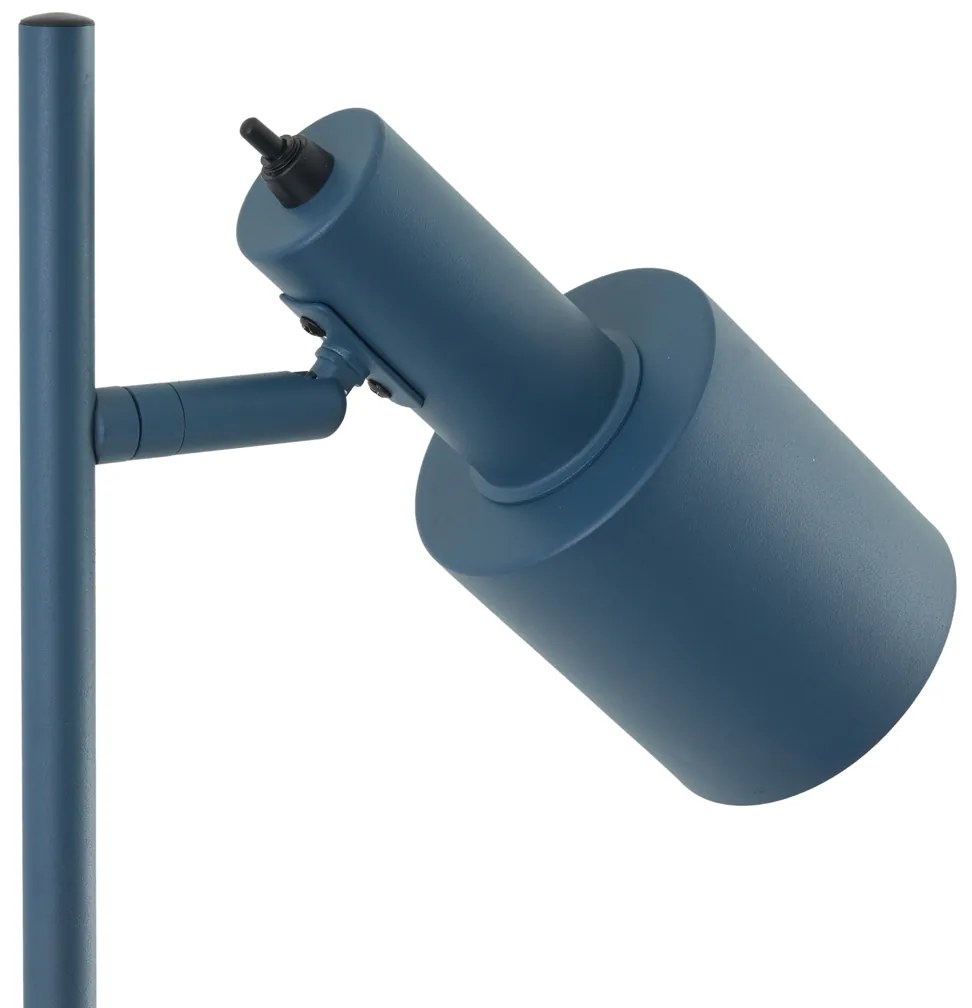 Модерна подова лампа синя 2 светлини - Stijn