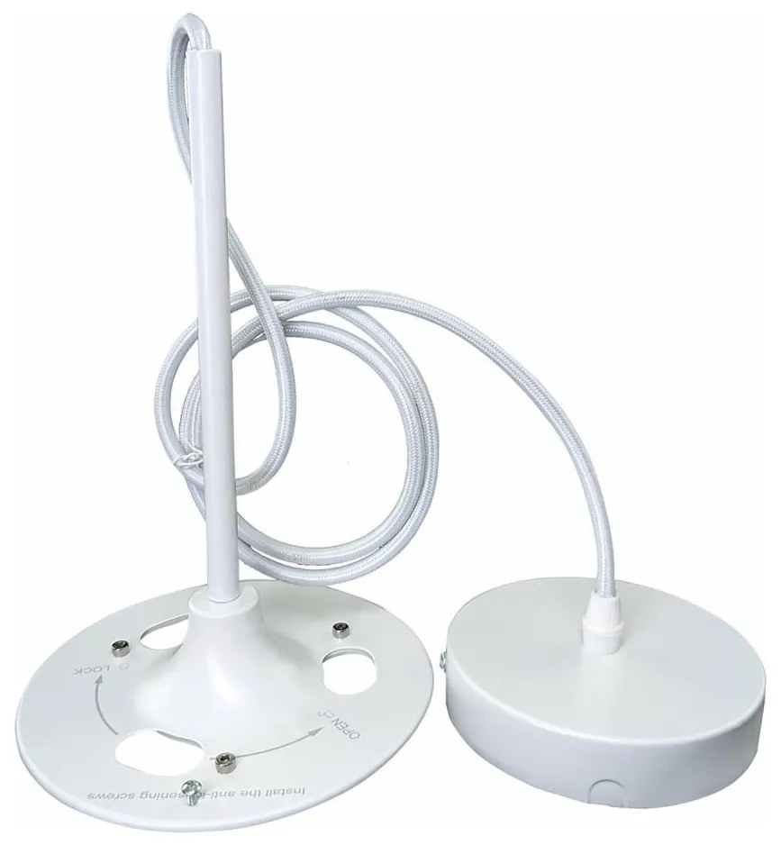 Висяща система VARIO, бял цвят