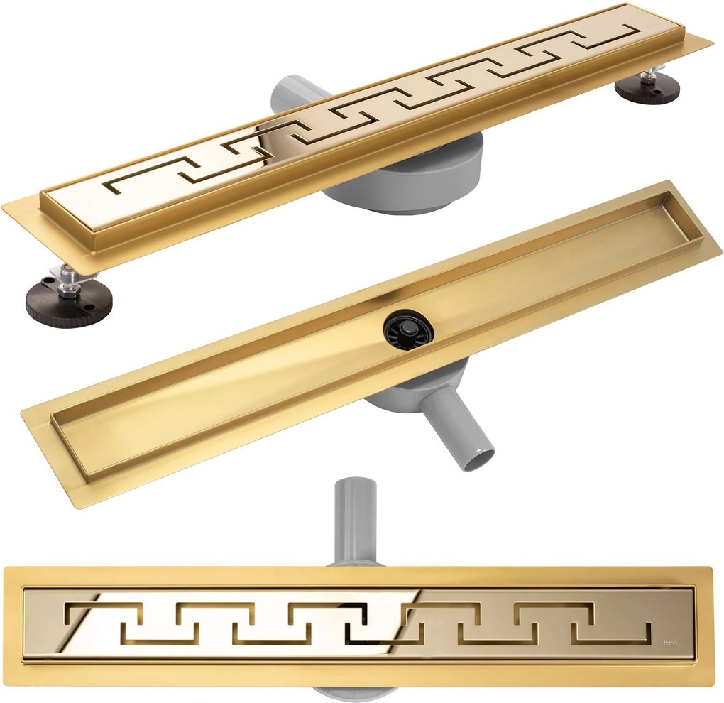 Линеен сифон Rea Greek PRO MIRROR GOLD 70