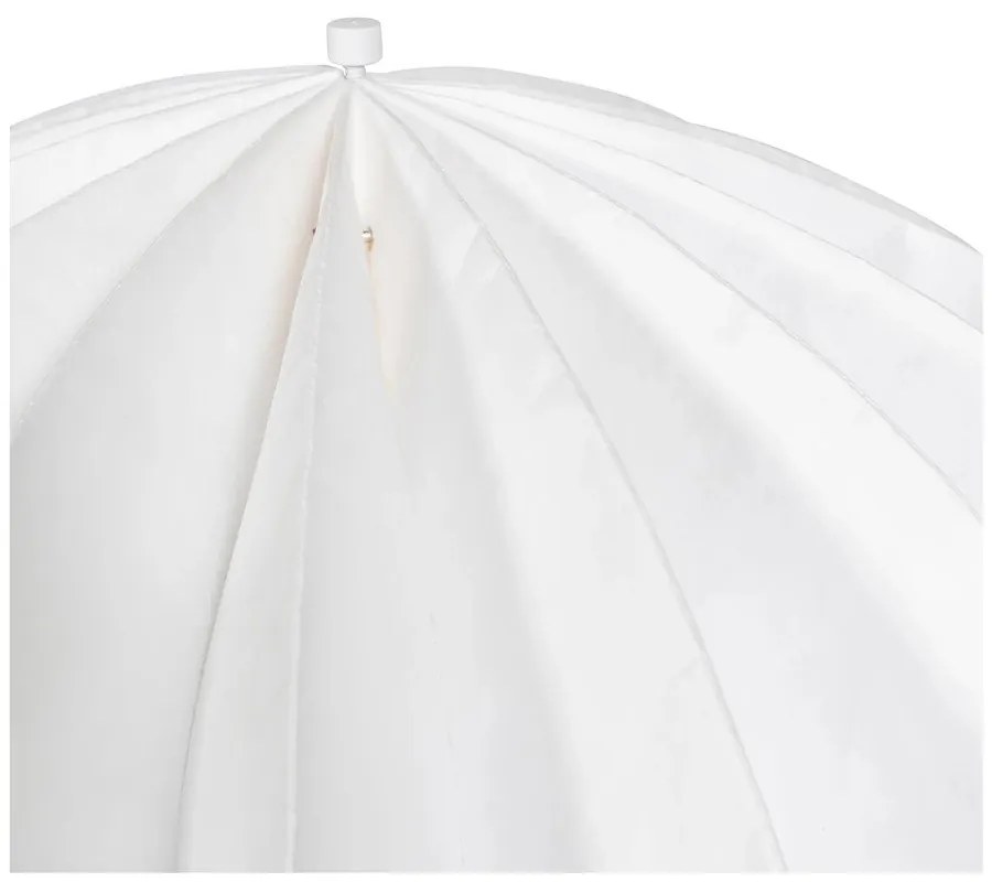 Бяло осветително тяло за таван с хартиен абажур ø 40 cm Dalia – WOOOD