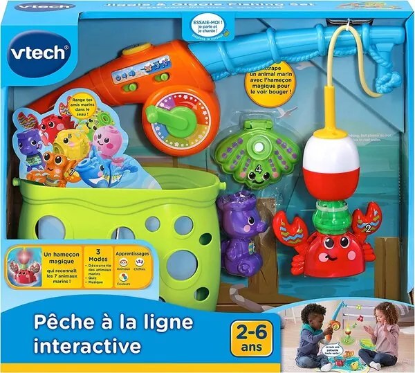 Голяма интерактивна въдица със светлина и звук - Vtech