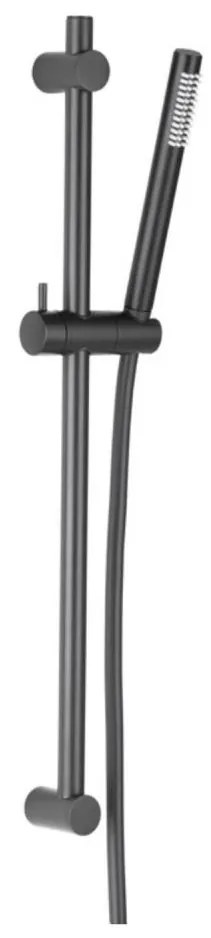 KFA Armatura 841-363-81 - Душ комплект MOZA неръждаема стомана/мат черен