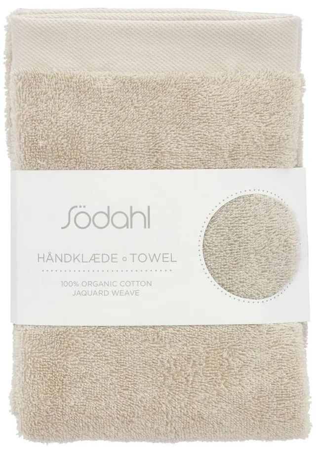 Бежова памучна кърпа от тери 50x100 cm Comfort – Södahl