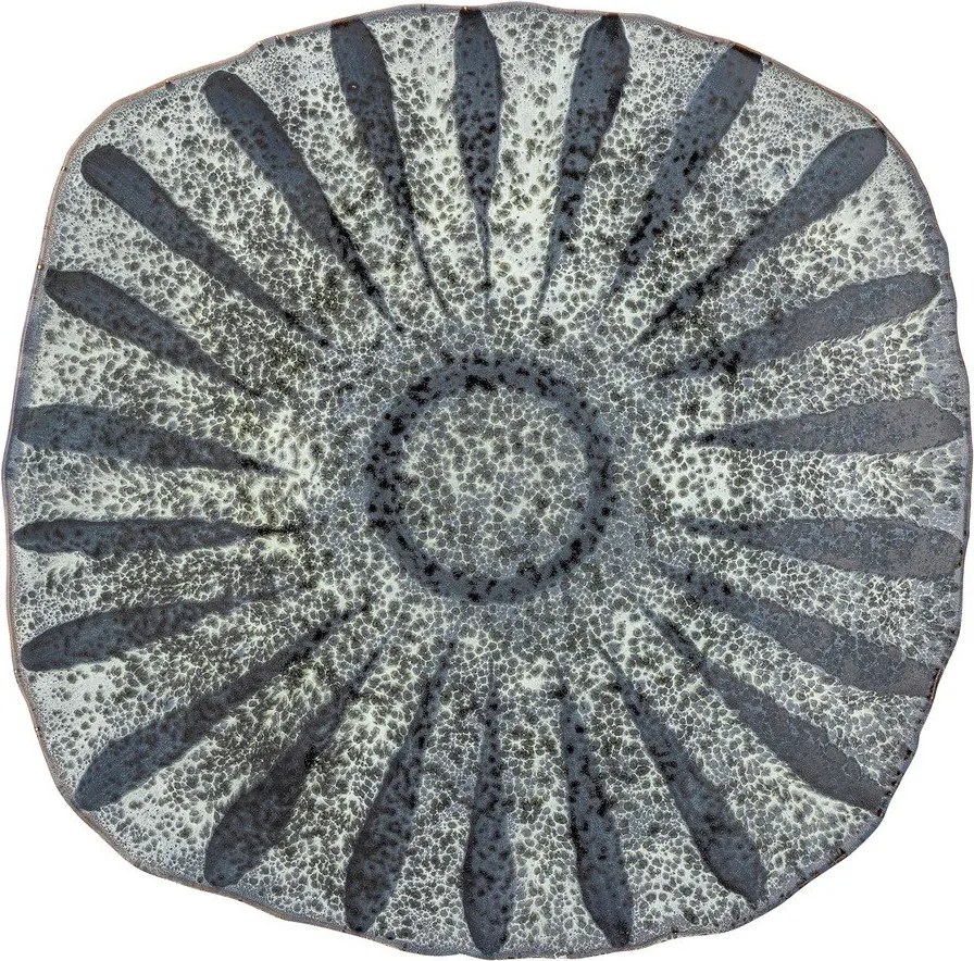 Сива глинена чиния за сервиране ø 32 cm Ramie – Bloomingville