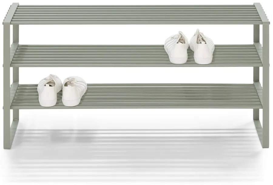 Сиво-зелена метална стойка за обувки 100x48,5x29 cm Rex – Spinder Design
