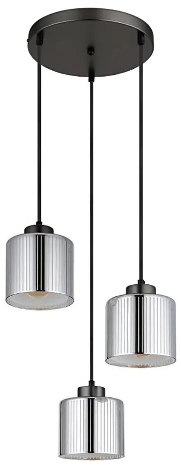 Globo 16056-3HR - Пендел FELICIA 3xE27/60W/230V Ø 33