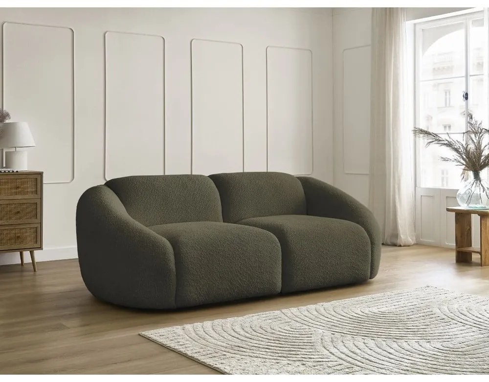 Зелен диван от букле 230 cm Tina – Bobochic Paris