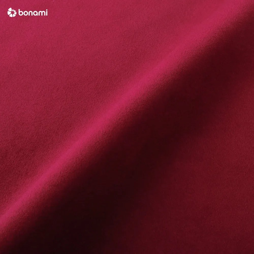 Столче за крака от червено кадифе Santo - Milo Casa