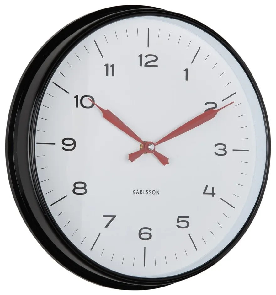 Стенен часовник ø 30 cm Modern Factory – Karlsson
