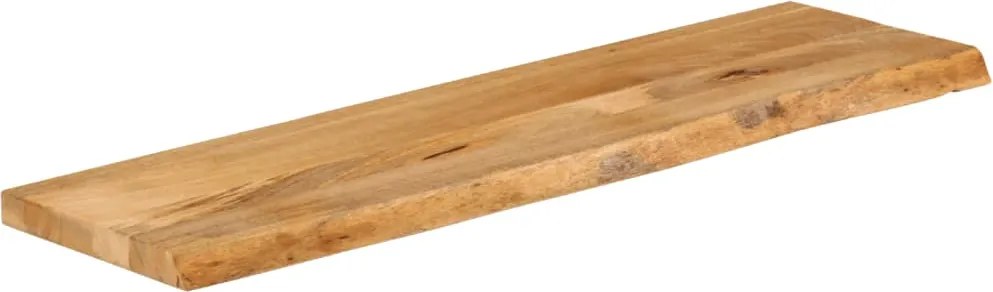 370481 vidaXL Плот за маса, жив ръб, 110x30x3,8 см, масивно дърво манго