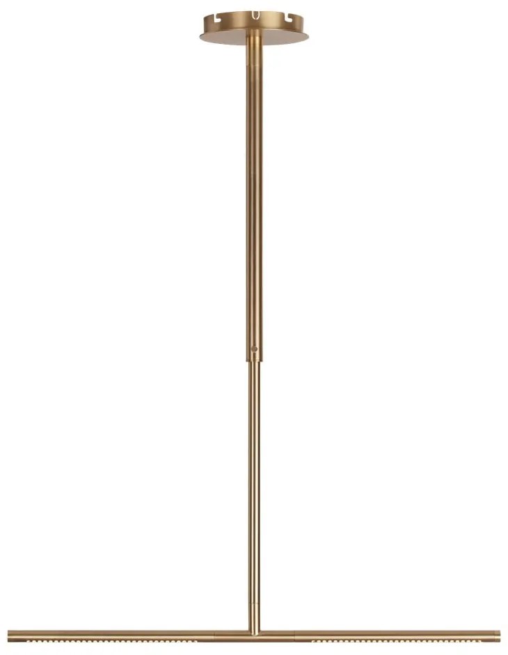 LED осветително тяло за таван в златист цвят 74x17 cm Omni – UMAGE