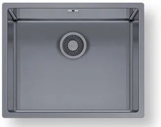 Мивка Pyramis Astris Colora 1B - Пистолетен метал - Дължина: 50 см