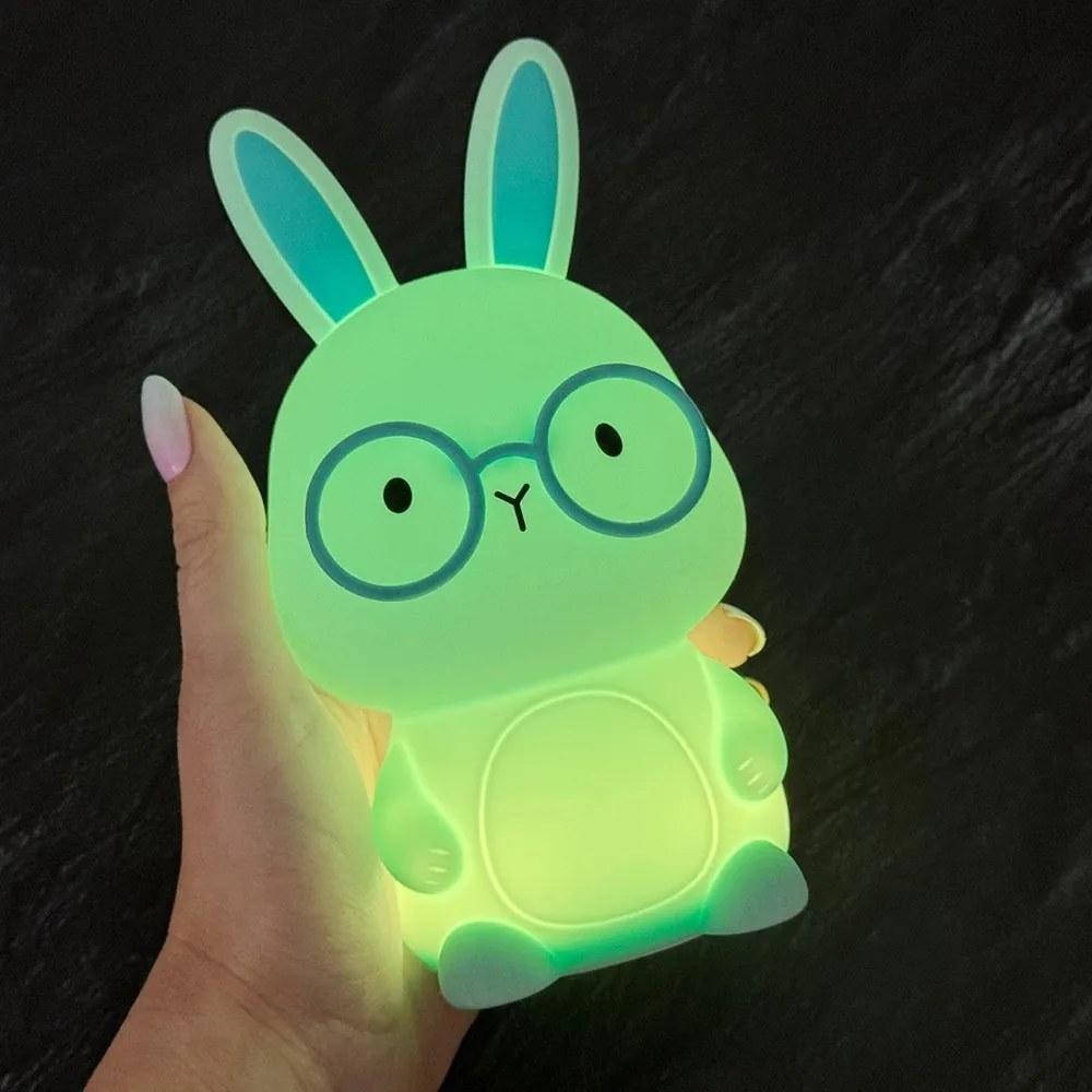 Светлосиня детска нощна лампа Felix – Fischer &amp; Honsel