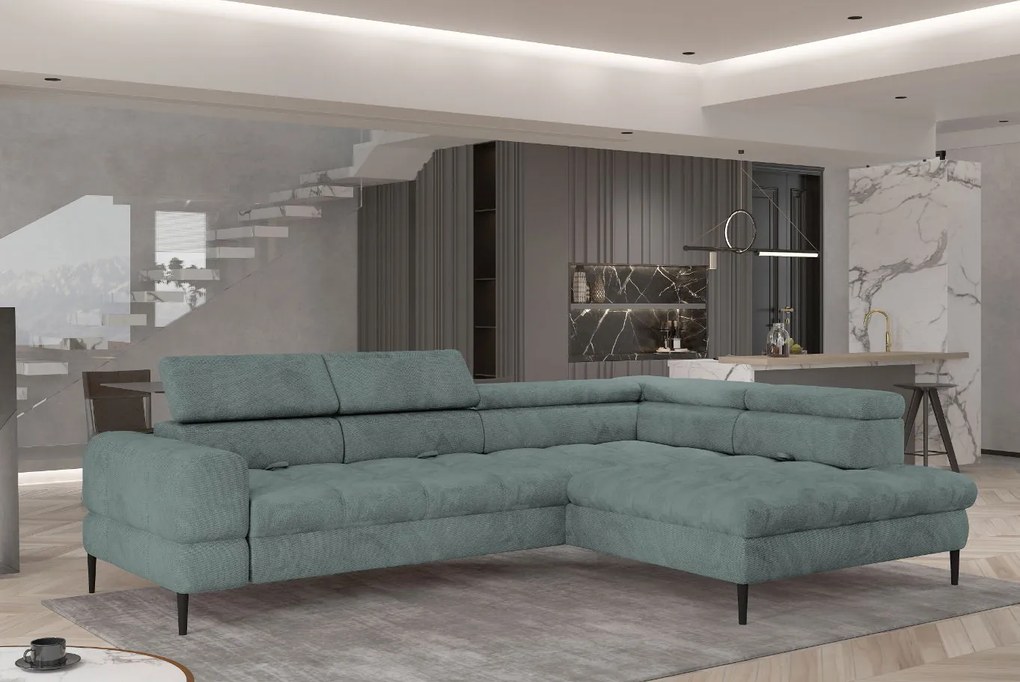 Ъглов диван Sovvor-Мента дясно