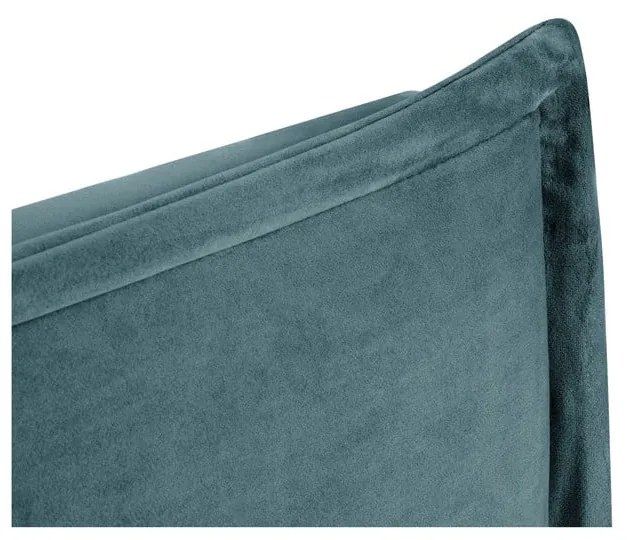 Табла за легло в петролен цвят 140x120 cm Monica – Milo Casa