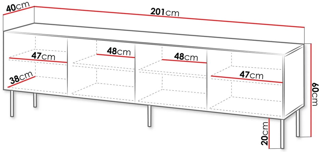TV шкаф Isla plus-Mpez