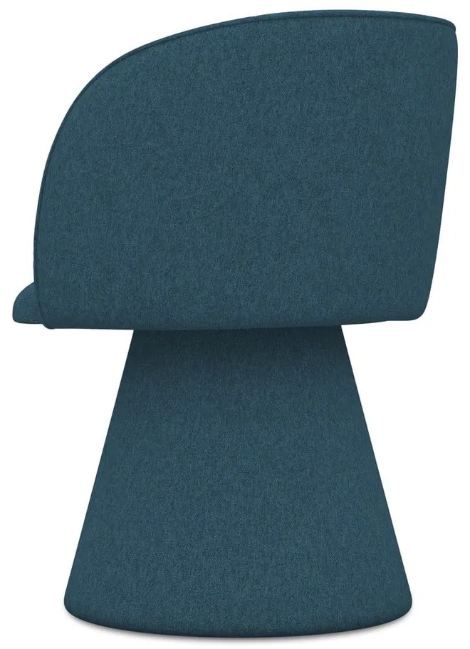 Син тапициран трапезен стол Maia – Makamii