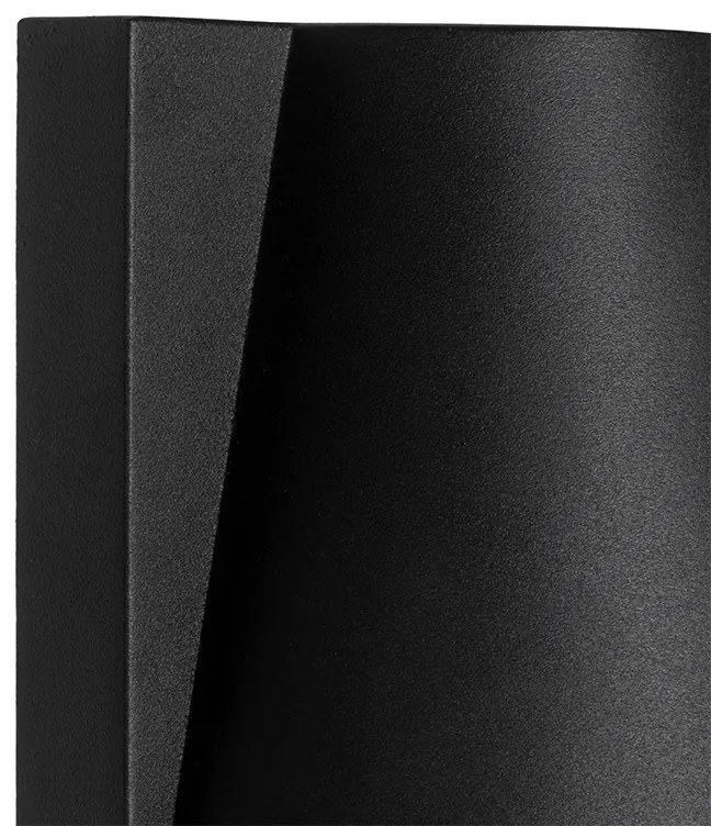 Индустриална външна подова лампа черна IP44 - Femke