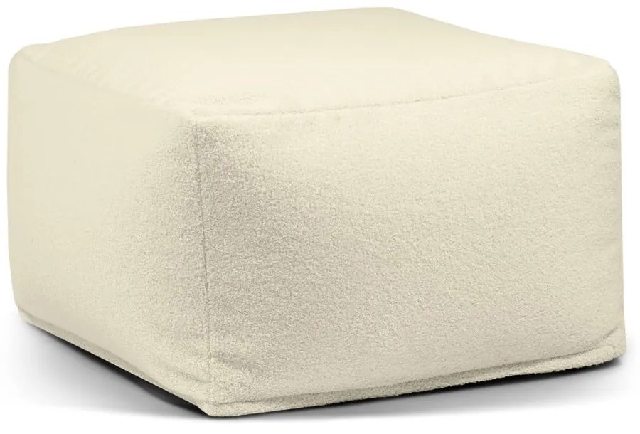 Кремав пуф от букле Softbox MooG – SLOWDOWN