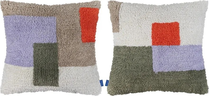 Памучна калъфка за възглавница 50x50 cm Brick – Mette Ditmer Denmark