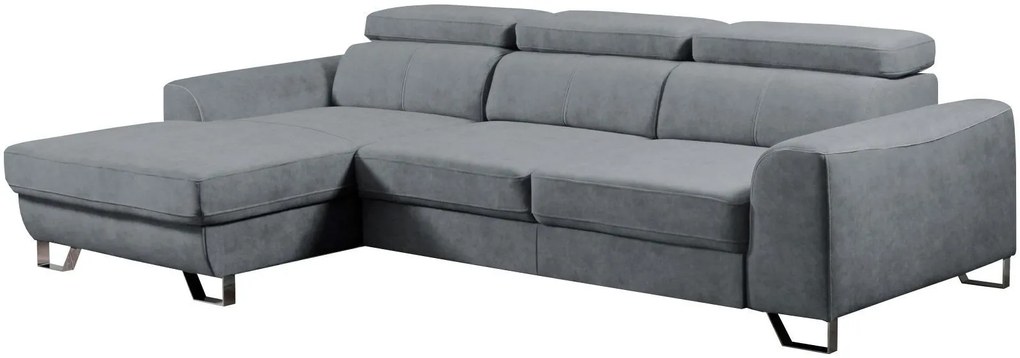 Ъглов диван Astiria-Gkri-Leuko-Left