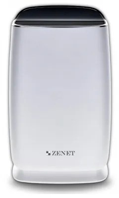 Пречиствател за въздух Zenet 202, 20W, 60 м2, 3 скорости, HEPA филтър, Активен въглен, Бял