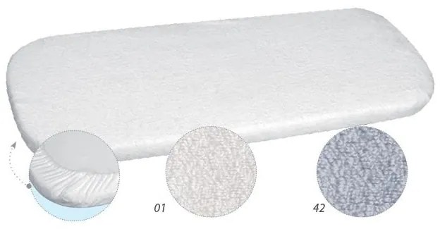 Хавлиен чаршаф за количка 90x40 cm Baby Matex 0297, 01