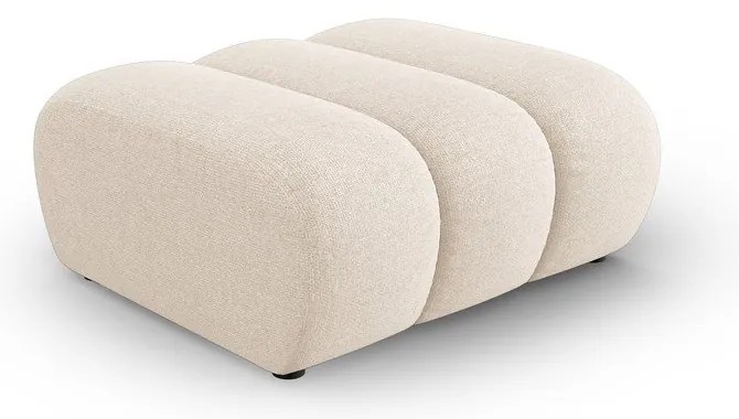 Кремава табуретка за крака Lupine – Micadoni Home