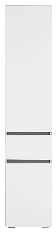 Бял шкаф за баня , 38 x 180 cm Wisla - Støraa