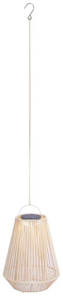 Бохемска настолна лампа бежова с LED 3-степенно димиране IP54 Соларно презареждане - Duca