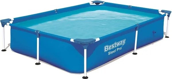Bestway - Сглобяем правоъгълен басейн - 221 х 150 х 43см