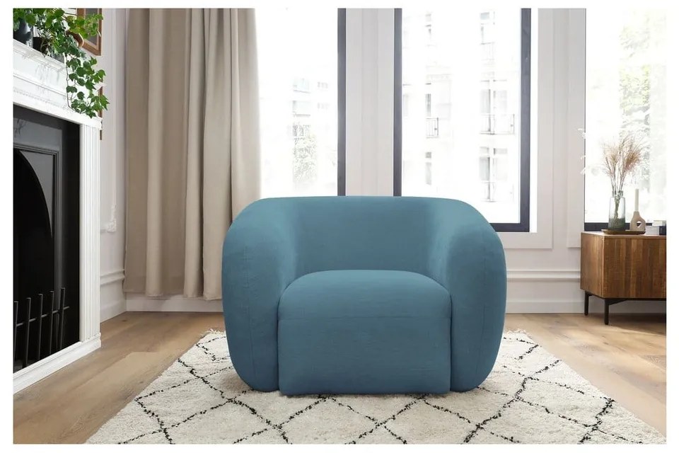 Синьо кресло Celine – Bobochic Paris