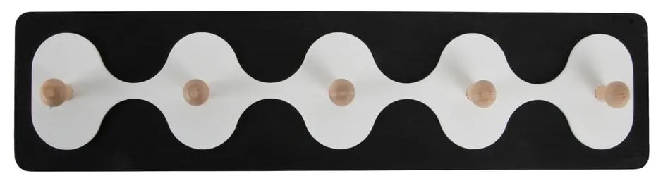 Черна стенна закачалка 48 cm Rizar – PT LIVING