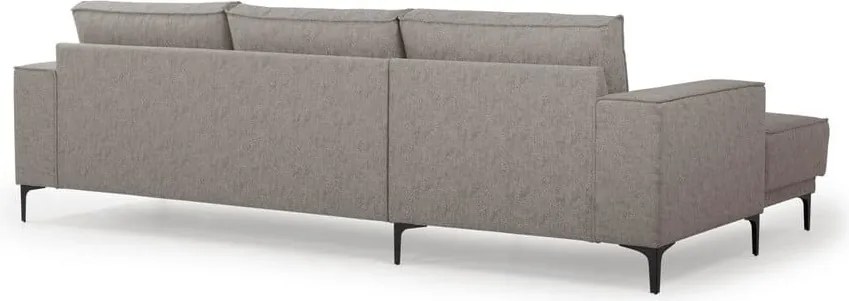 Сиво-кафяв ъглов диван (ляв ъгъл) Copenhagen - Scandic