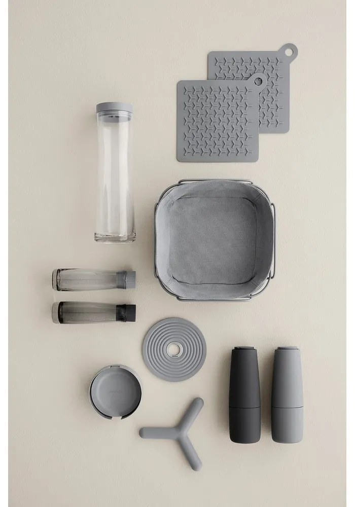 Комплект мелничка за сол и пипер от кожа на акула - Blomus