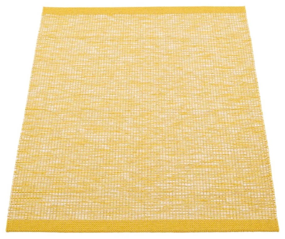 Килим за открито и закрито в цвят горчица 70x90 cm Sam Mustard – Pappelina