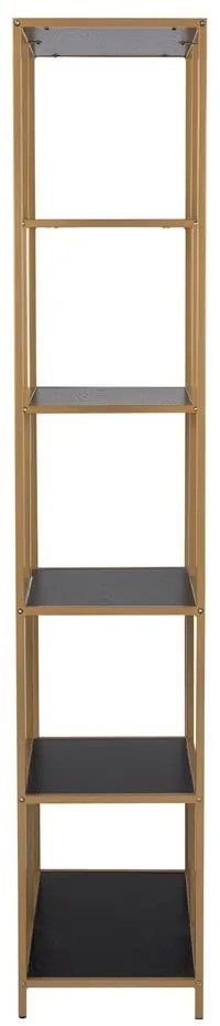 Черен рафт 77x185 cm Seaford - Actona