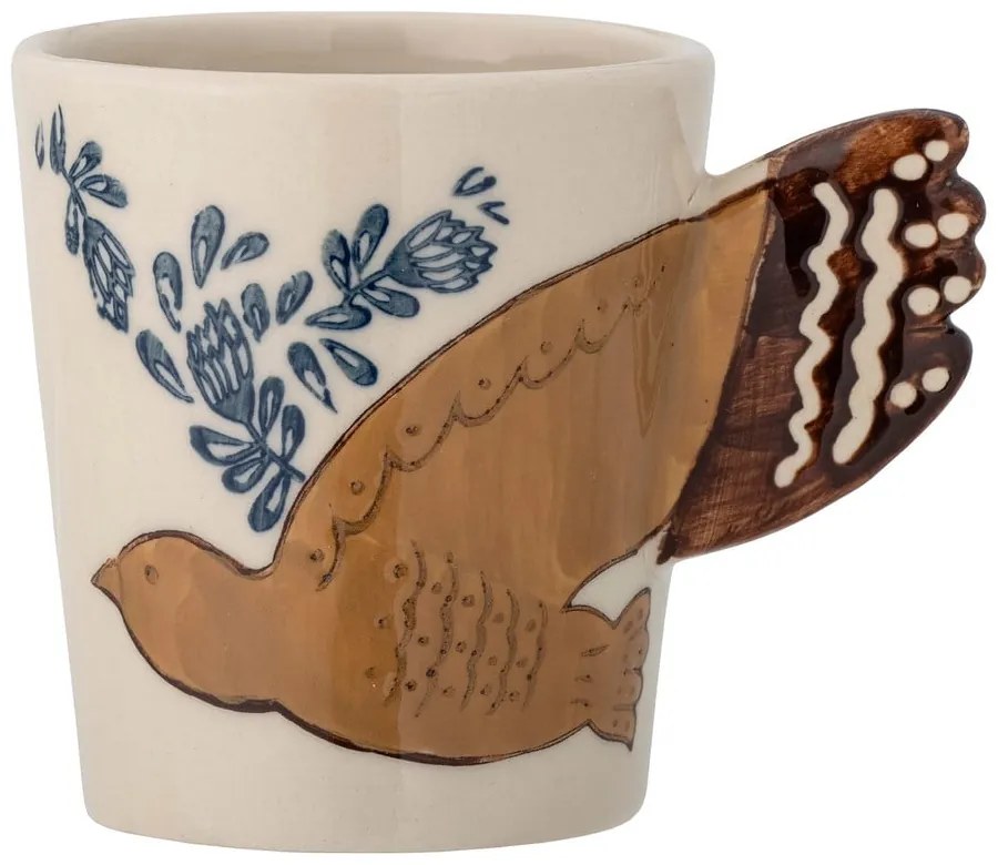 Кремава глинена чаша 260 ml Hezha – Bloomingville