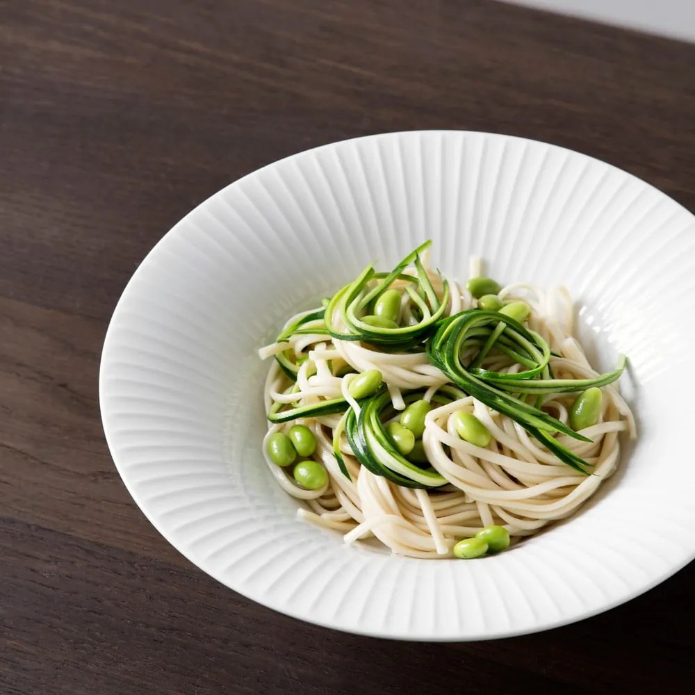 Бяла порцеланова чиния за супа Hammershoi, ⌀ 21 cm Hammershøi - Kähler Design