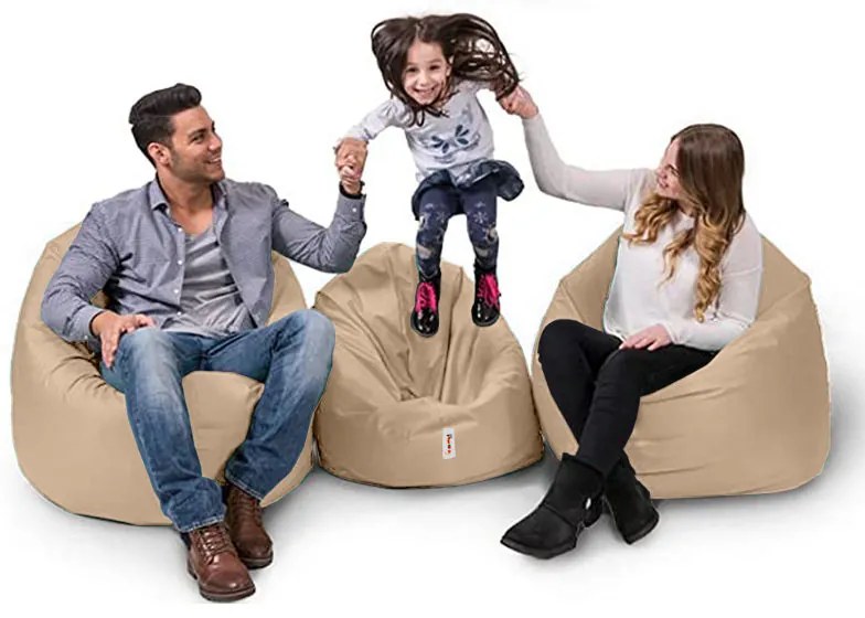 Градински пуф Iyzi 100 Cushion Pouf, цвят Норка