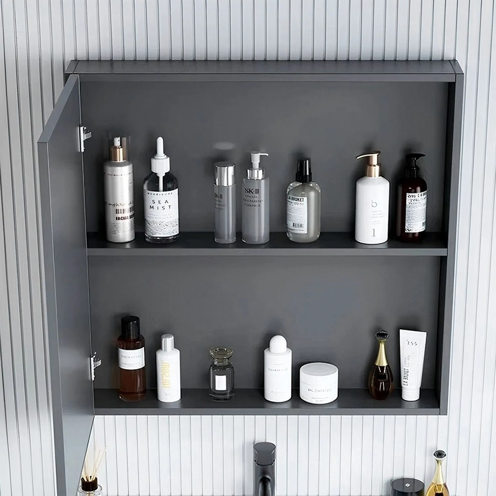 Комплект мебели за баня с плот Modo 60cm Grey