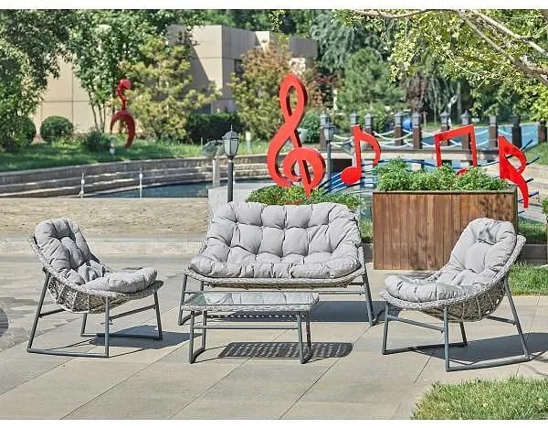 Градински ратанов сет 4 части My Garden RS56 2бр. фотьойла, диван и маса